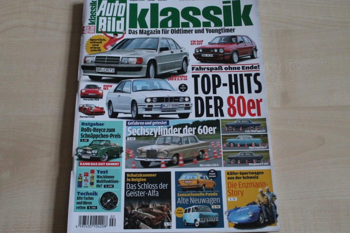 Deckblatt Auto Bild Klassik (02/2013)